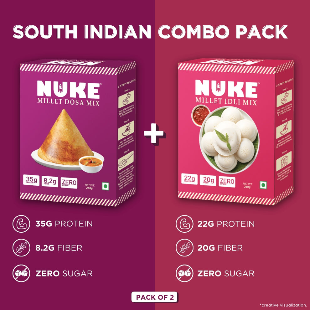 Order NUKE South Indian Combo Pack – Idli & Dosa …